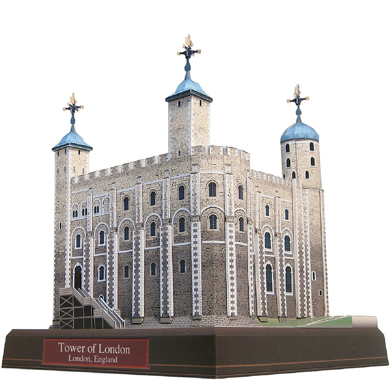 Art Craft Building - Großbritannien Turm von London 3D Papier