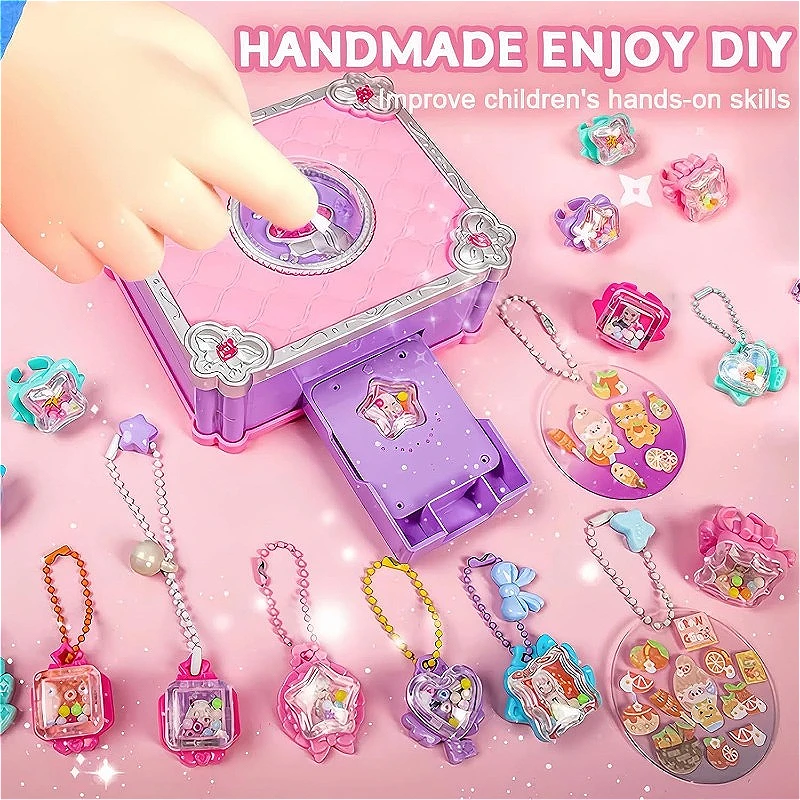 Art Craft Kits For Kids - 3D Sticker Maker Kit DIY Schmuckherstellung