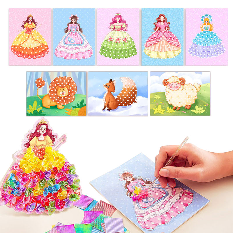 Art Craft 4 Years Old - Poke-in Art Crafts Kit für Kinder,