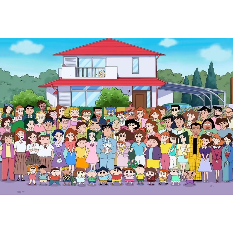Wallpaper Art And Craft - 5D DIY Diamant-Malerei-Set Crayon Shin-chan Szene