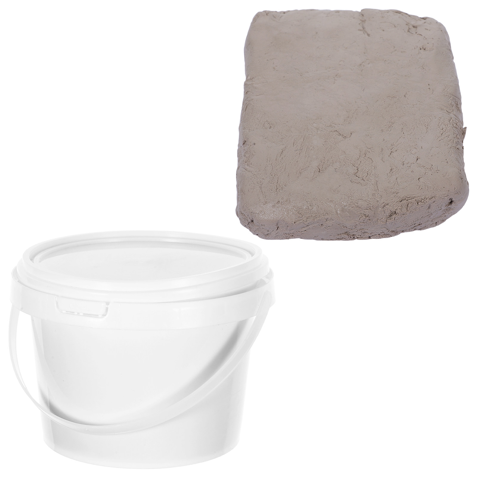 Art Craft Clay - 1 Set Weißer Lufttrocknender Ton zum
