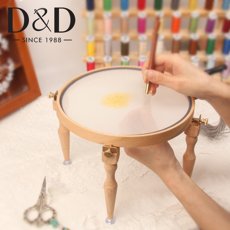 Embroidery Hoop Kit - 3/4Pcs Einstellbar Tragbare Holz Stickerei Hoop