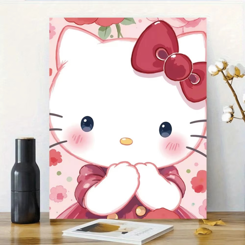 Wallpaper Art And Craft - 5D DIY Diamant-Malerei-Set Sanrio Hello Kitty