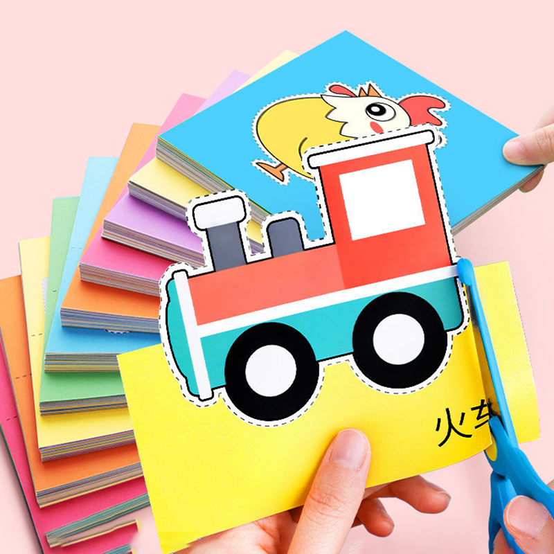 Art Craft Kits For Kids - 96-teiliges lustiges Papierschneideset, Papierschneiden, Papierkunst, Papierschneidebuch