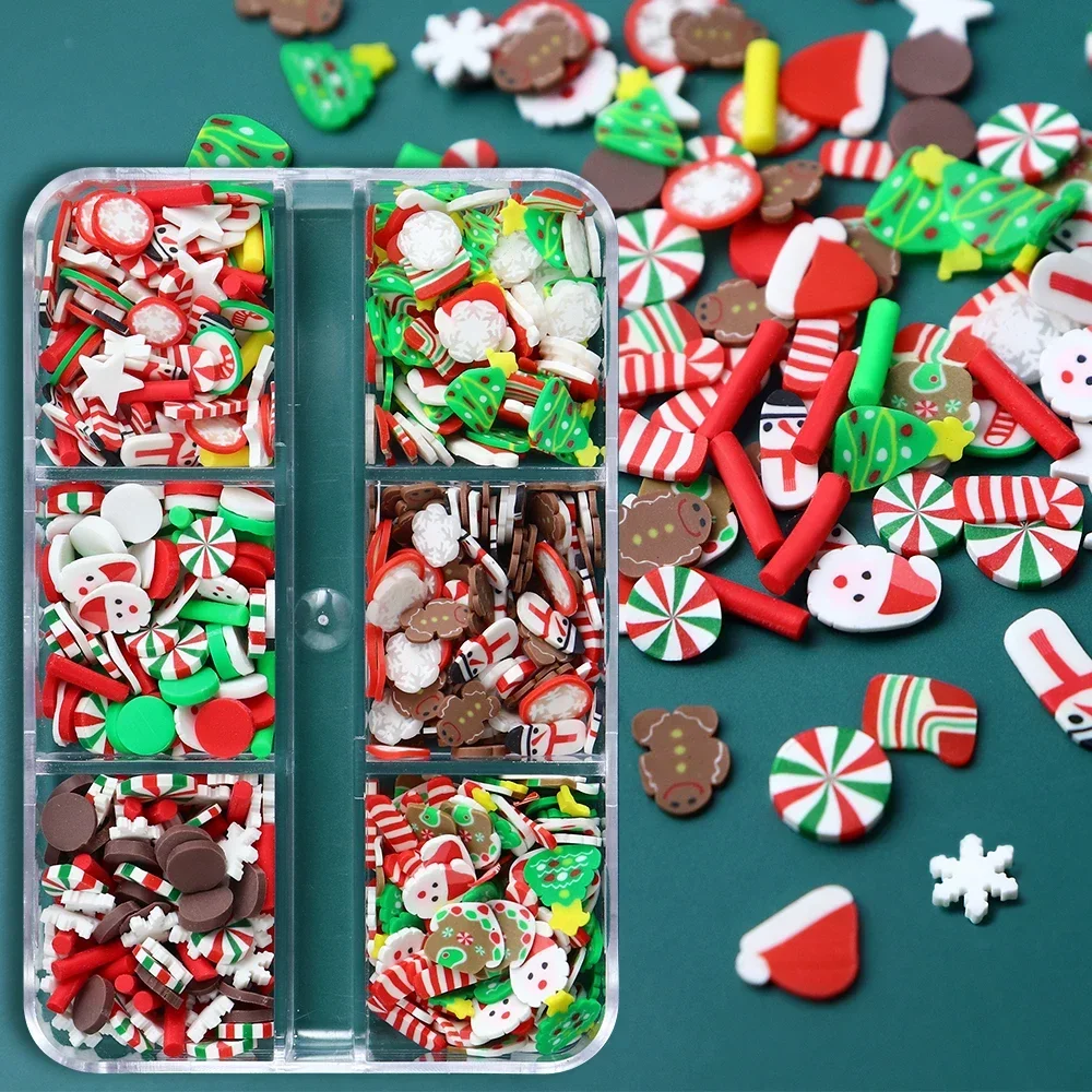 Art Craft Clay - Weihnachten Polymer Clay Scheiben Epoxidharz Füllstoff