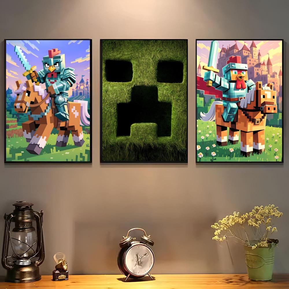 Art Craft Bar - Game Mine-c-crafts Poster für selbstklebende Kunst,