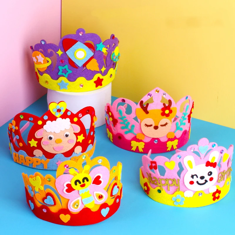 Art Craft 4 Years Old - 4 Teile/los DIY Handwerk Spielzeug Krone