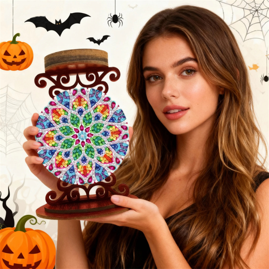 Blumen-Kerzenhalter, Halloween – Art Craft Holiday Bewertung und Preis