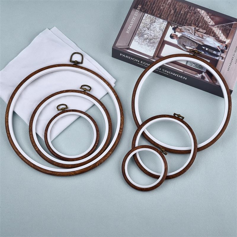 Runde Oval Holz Farbe Stickere – Embroidery Hoop Kit Bewertung und Preis