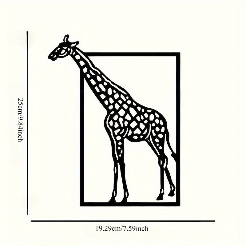 Abstrakte Giraffen-Wandkunst a – Art Craft Bar Bewertung und Preis