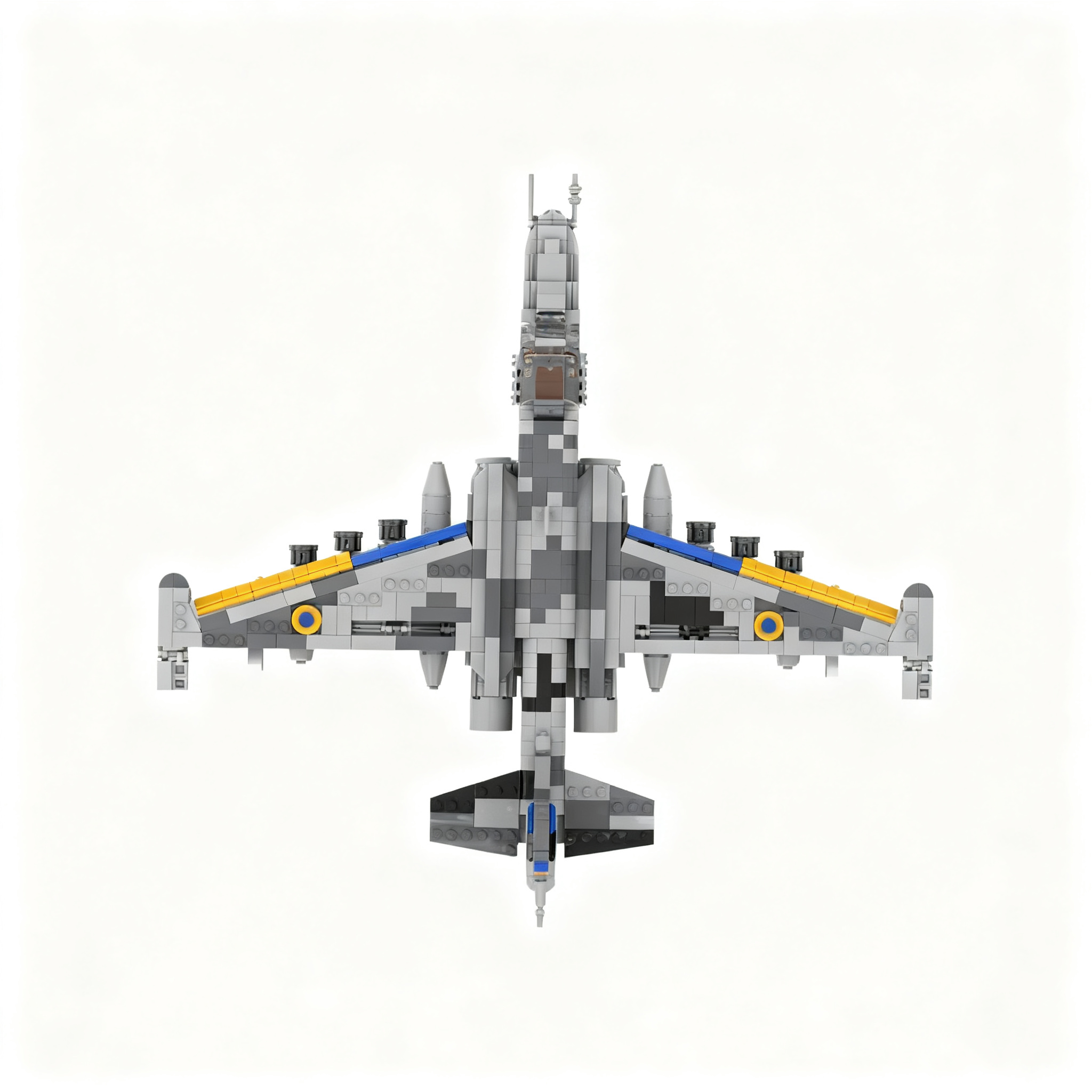 906-teiliges MOC Su-25 1:35 Mo – Art Craft Building Bewertung und Preis