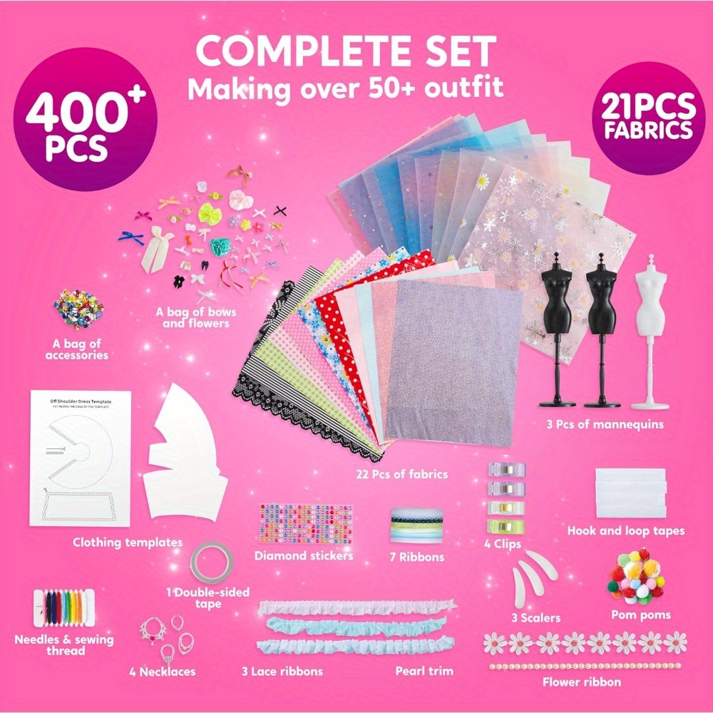 JOYFY 400+PCS Modedesign-Baste – Art Craft Kits For Kids Bewertung und Preis