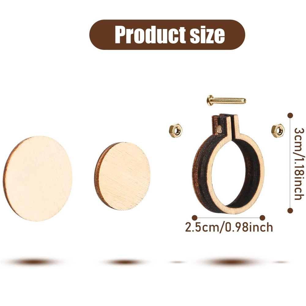 10 Teile/satz Holz Mini Sticke – Embroidery Hoop Kit Bewertung und Preis