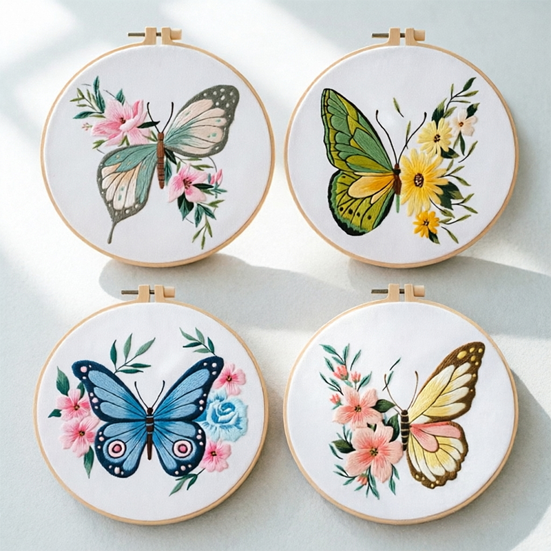 1 Stück 20x20 cm (7,87 Zoll) S – Embroidery Hoop Kit Bewertung und Preis