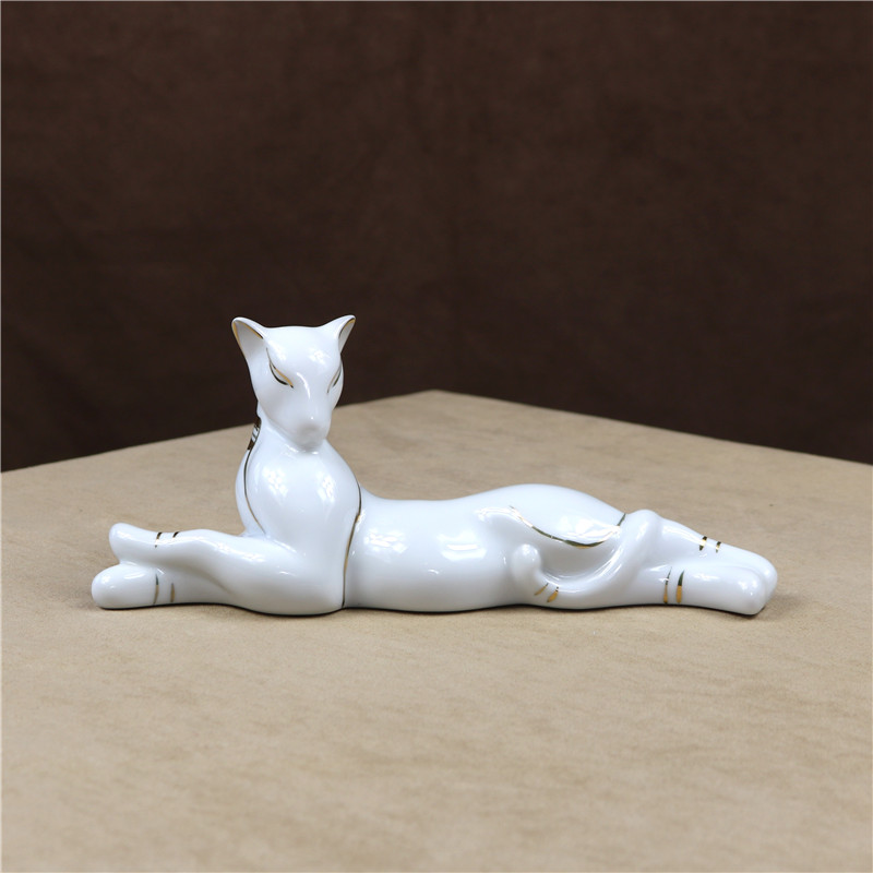 Abstrakte Porzellangöttin Bast – Art Craft Cat Bewertung und Preis