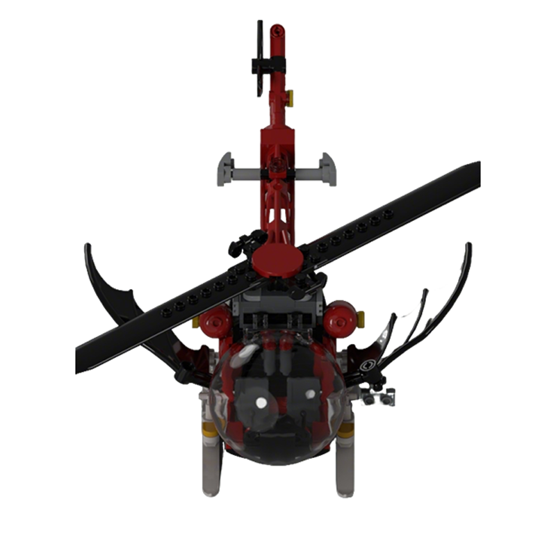 258-teiliges MOC 66 Batcopter  – Art Craft Building Bewertung und Preis