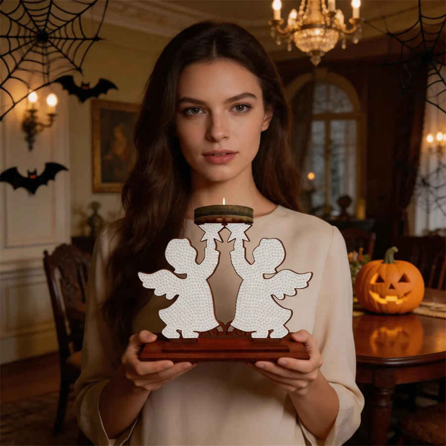Kinder-Kerzenhalter, Halloween – Art Craft Holiday Bewertung und Preis