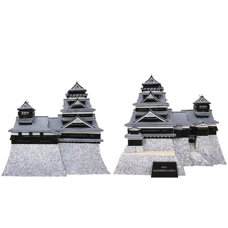 Japan Kumamoto Schloss Mini 3D – Art Craft Building Bewertung und Preis