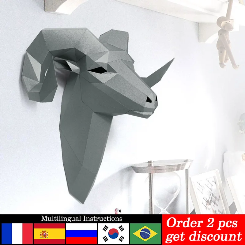 Vorgeschnittenes Bighorn Wild  – Wallpaper Art And Craft Bewertung und Preis