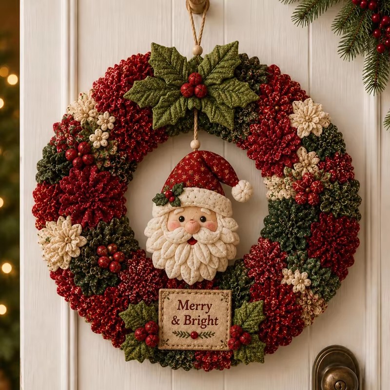 3D Weihnachts-Stoff-Poke-Art-S – Art Craft Holiday Bewertung und Preis