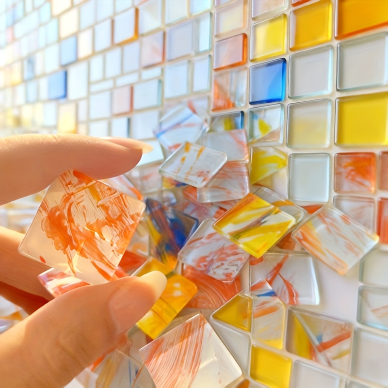 100g quadratisches Mosaik aus  – Art Craft Bar Bewertung und Preis