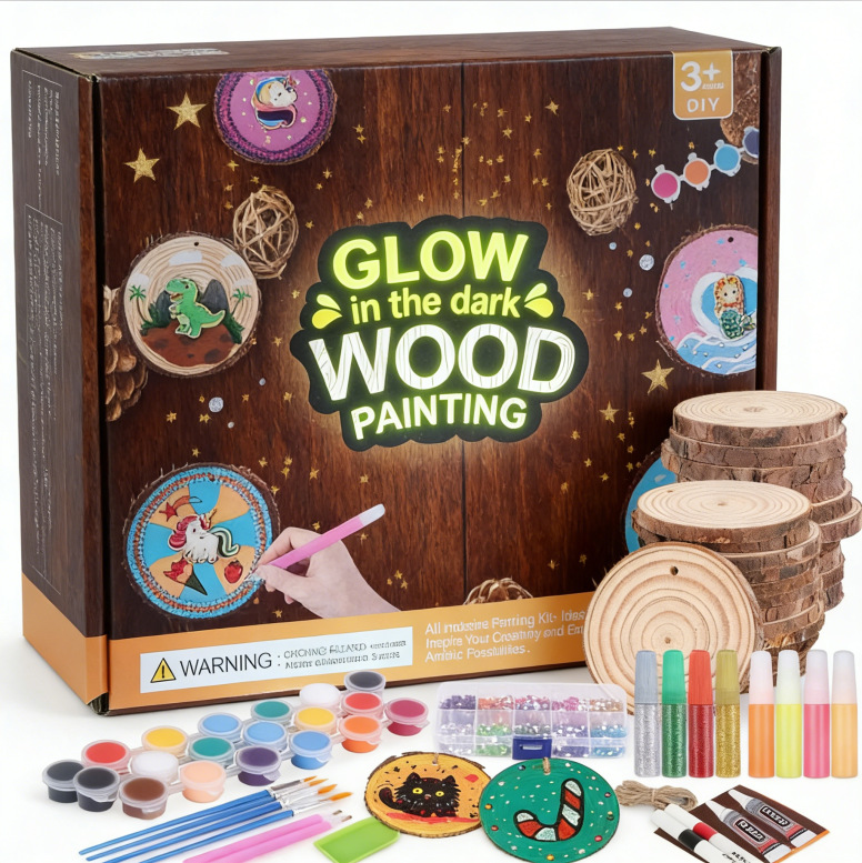 Kinder Leuchtende Holzmalerei- – Art Craft Kits For Kids Bewertung und Preis