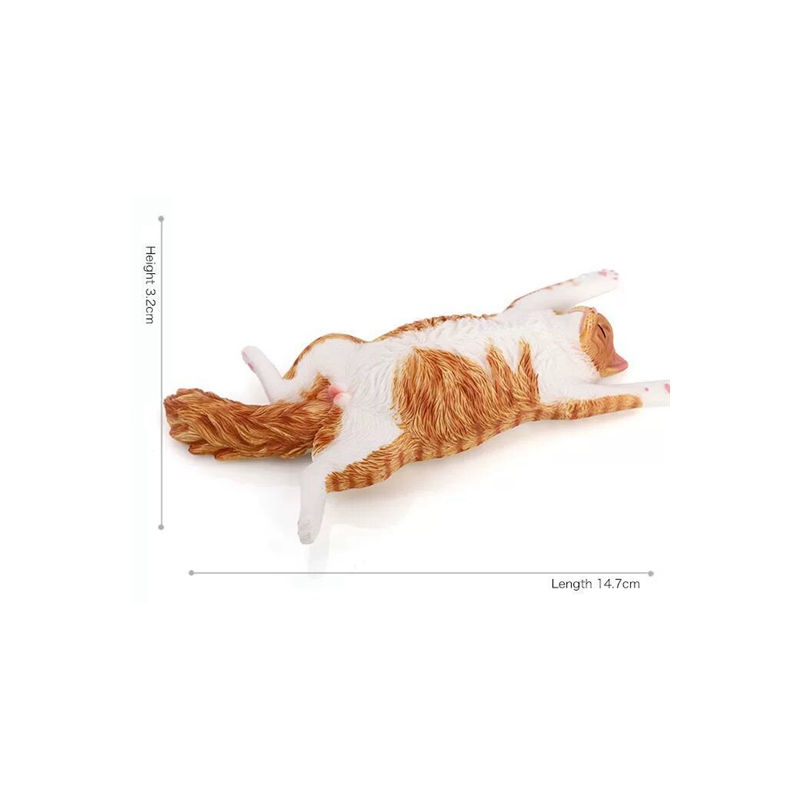 Kreative schlafende Katze Figu – Art Craft Cat Bewertung und Preis