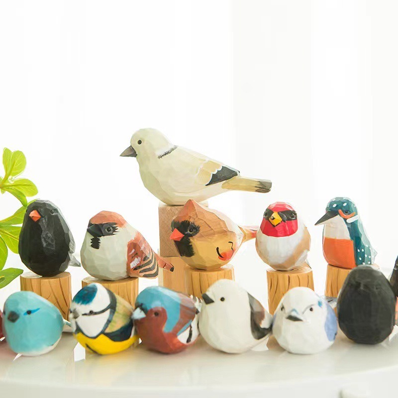 Handgeschnitzte Vogelfigur aus – Art Craft Ideas For School Bewertung und Preis