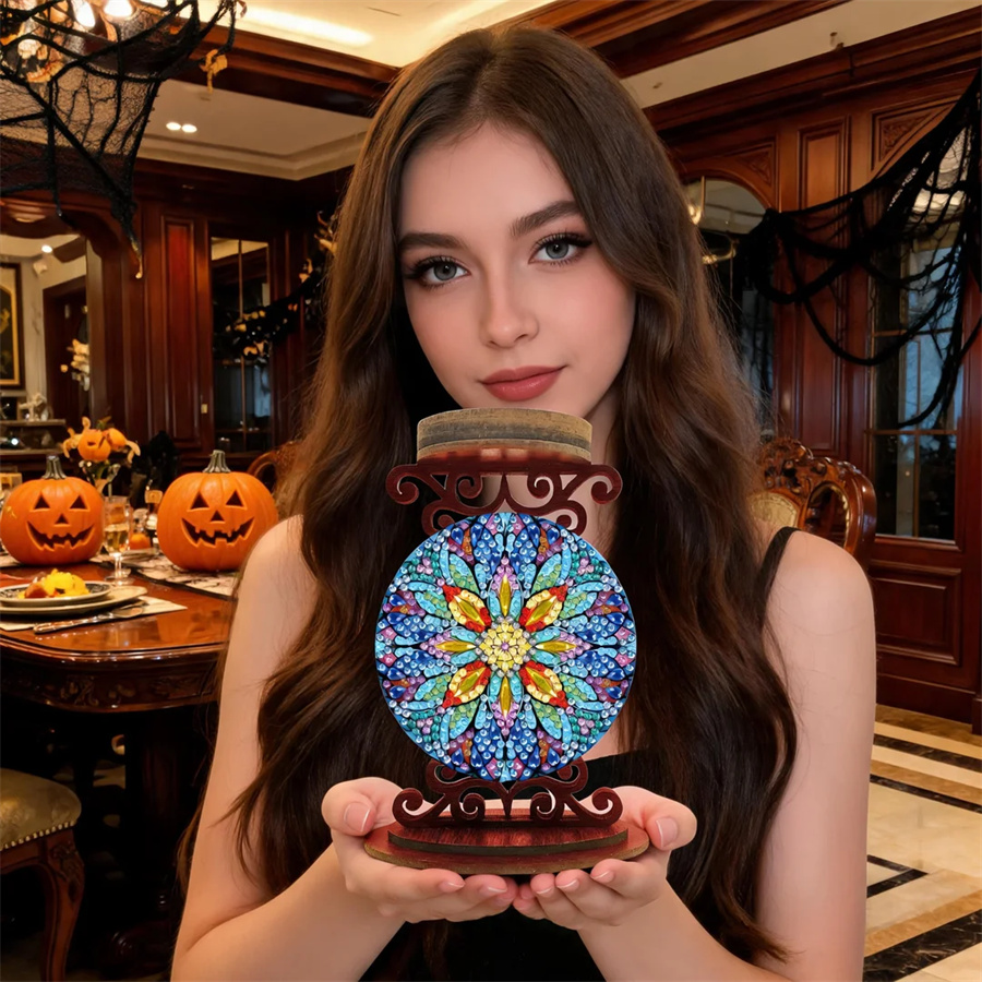 Blumen-Kerzenhalter, Halloween – Art Craft Holiday Bewertung und Preis
