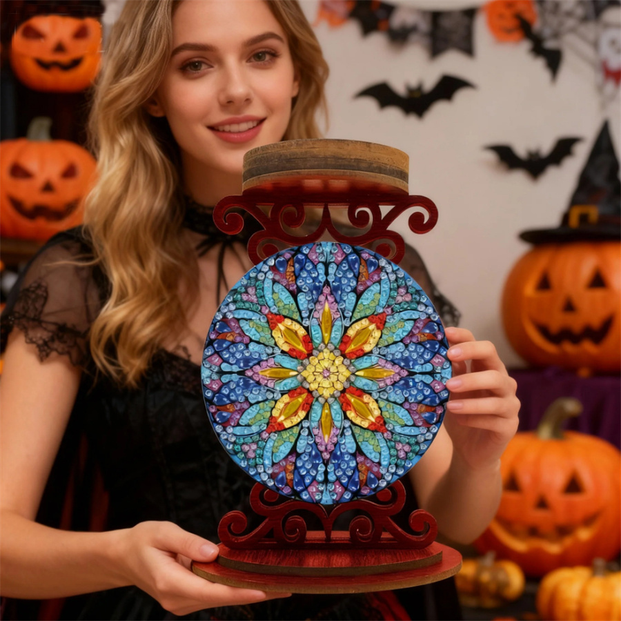 Blumen-Kerzenhalter, Halloween – Art Craft Holiday Bewertung und Preis