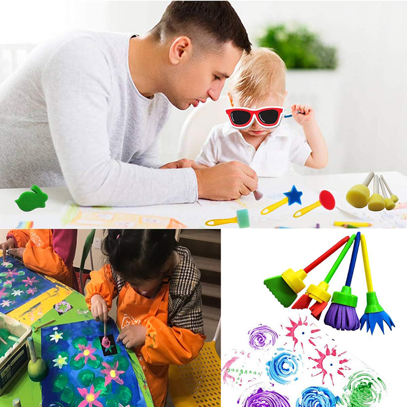Kinder Zeichnung Schwamm Spiel – Art Craft 4 Years Old Bewertung und Preis