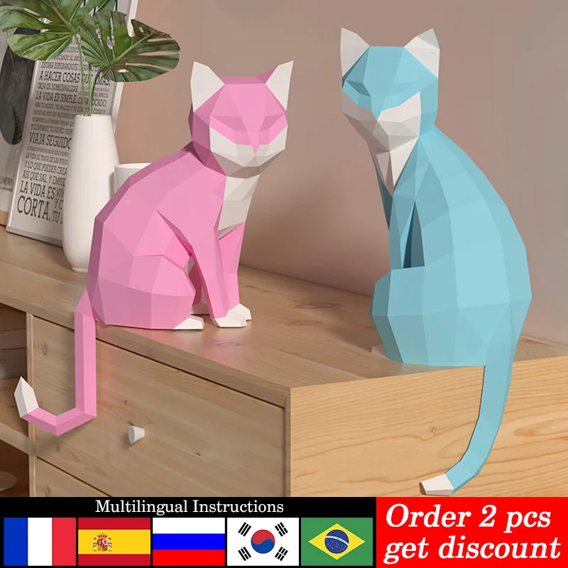 1 Paar Liebhaber Katze Tier De – Art Craft Cat Bewertung und Preis