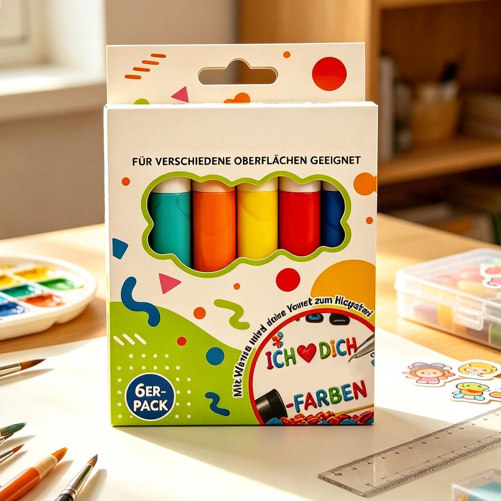 Bubble Pen 6/12 Stück Kunst-Ze – Art Craft Holiday Bewertung und Preis