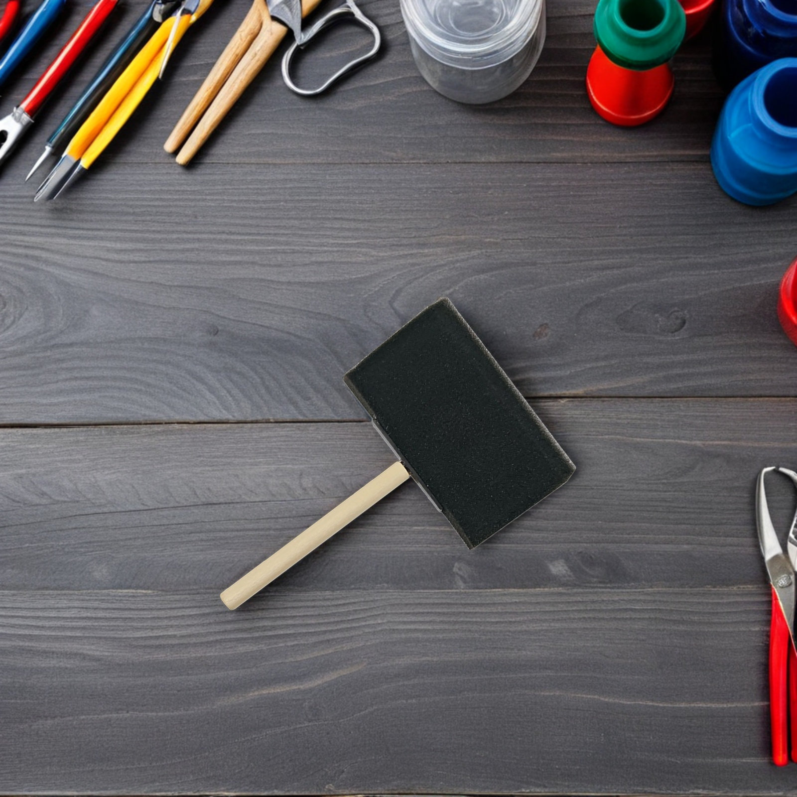 30 Stück Schaumstoff-Malschwäm – Wallpaper Art And Craft Bewertung und Preis