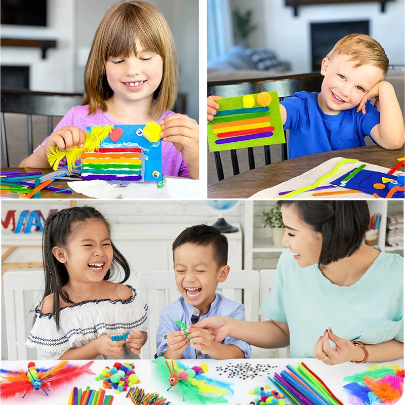 1000 stücke Kinder Handwerk Ku – Art Craft Kits For Kids Bewertung und Preis