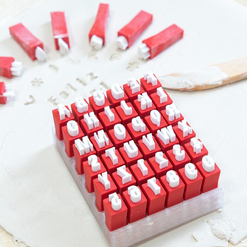 Weihnachtliches Alphabet-Stemp – Art Craft Clay Bewertung und Preis